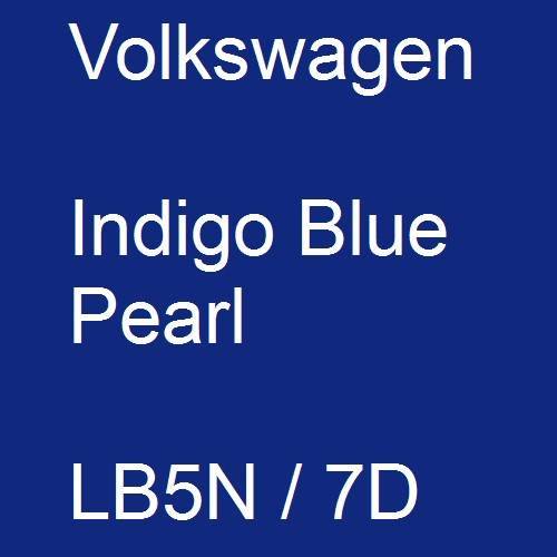 Volkswagen, Indigo Blue Pearl, LB5N / 7D.